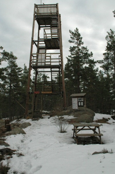The highpoint of Sdermanland in March 2005.