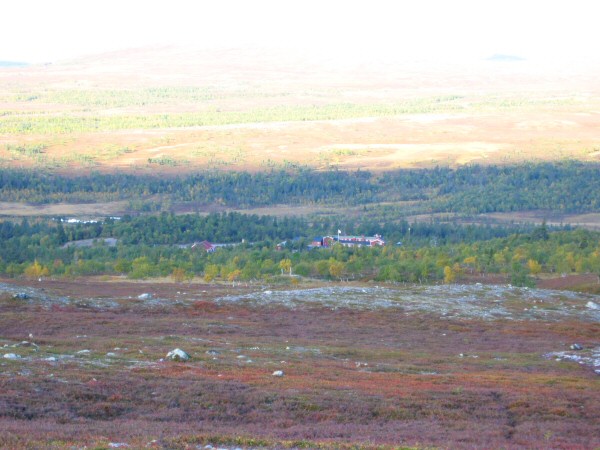 Hgsta punkten i Dalarna i september 2005.